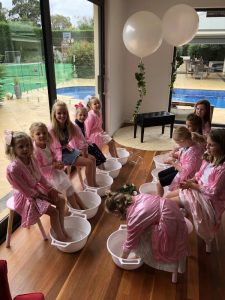 Pamper events kids parties mornington
