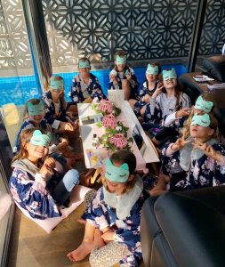 Maddis 9th birthday pamper party