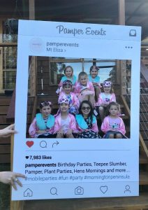 Maddis pamper party