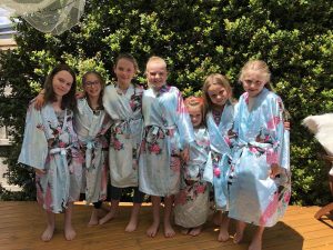 maddies outdoor pamper party