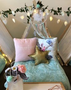 Teepee Parties setup designs
