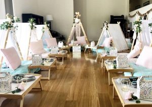 Teepee Parties setup designs