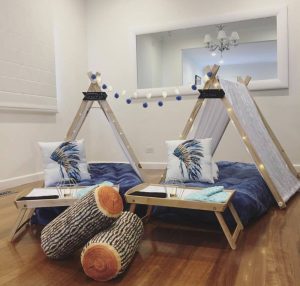 Teepee Parties setup designs