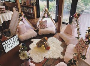 Teepee Parties setup designs