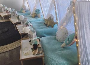 Teepee Parties setup designs