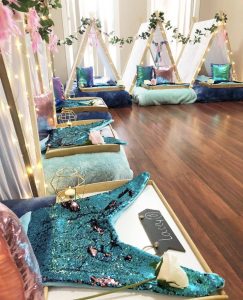 Teepee Parties setup designs