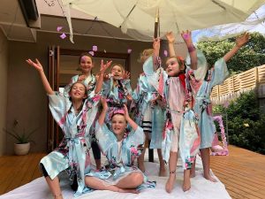 maddies outdoor pamper party