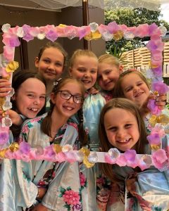 maddies outdoor pamper party