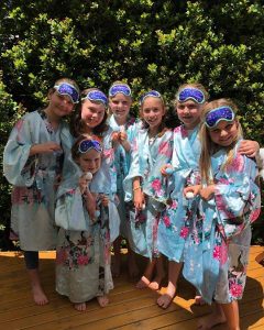 maddies outdoor pamper party
