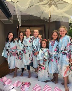 maddies outdoor pamper party