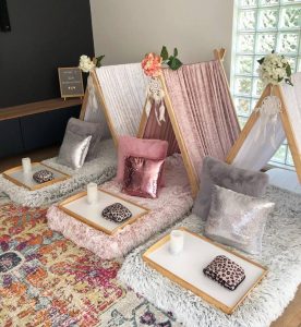 pamper events teepee party