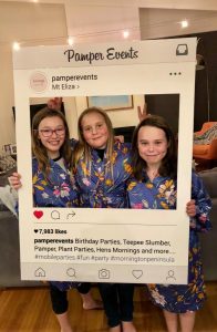 sophia's pamper party
