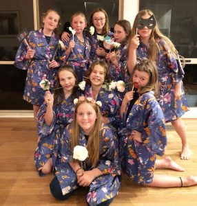 sophia's pamper party