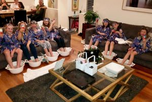 sophia's pamper party