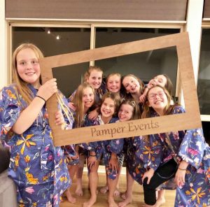 sophia's pamper party