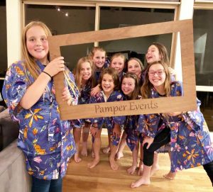 sophia's pamper party