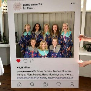 sydneys pamper teepee party13